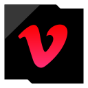 company, logo, media, social, vimeo svg vector icon