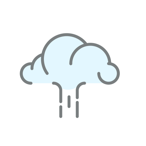 Light Rain svg vector icon