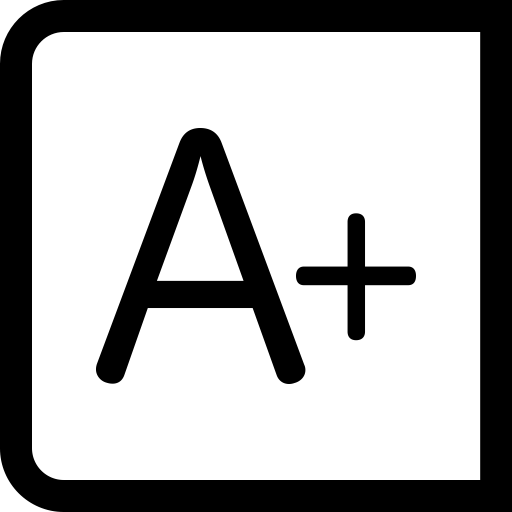 Size Is Not Checked svg vector icon