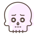 avatar, character, halloween, skeleton, skull svg vector icon