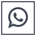 logo, media, social, whatsapp svg vector icon