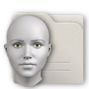 folder, user icon