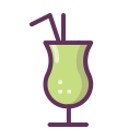 alcohol, bar, cocktail, drink, glass, party, summer svg vector icon