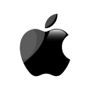 apple, logo svg vector icon