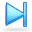 forward, skip icon