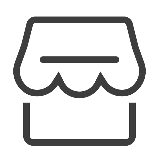 Shop svg vector icon