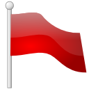 flag,red icon