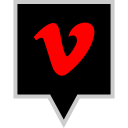brand, logo, social, vimeo svg vector icon