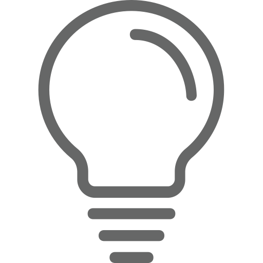 Bulb svg vector icon