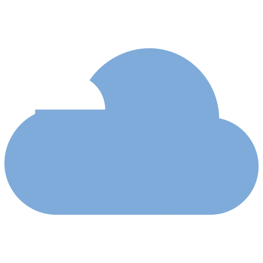 Cloud Server svg vector icon