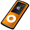 ipod,nano,orange icon