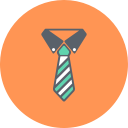 clothing, dress, fabric, man, neck, neck shirt, tie svg vector icon