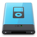 b, blue, ipod icon
