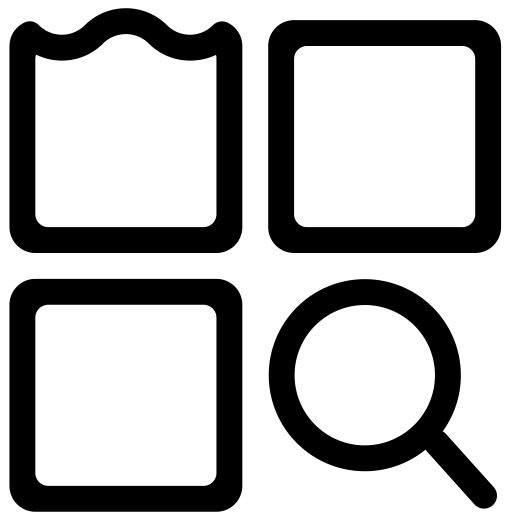 Classification svg vector icon