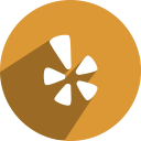 media, network, social, yelp svg vector icon