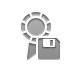 certificate,diskette icon