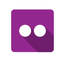box, flickr, social svg vector icon