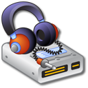 hard,drive,music icon