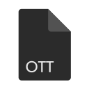 extension, file, format, ots svg vector icon