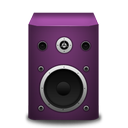 pink, speaker icon