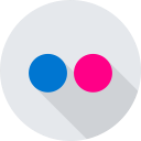 brand, flickr, logo, social, social network, website svg vector icon