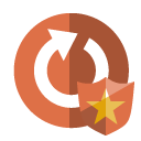 reload,shield icon