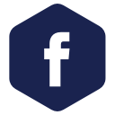 facebook, media, network, social svg vector icon