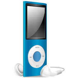 ipod,nano,blue,off icon