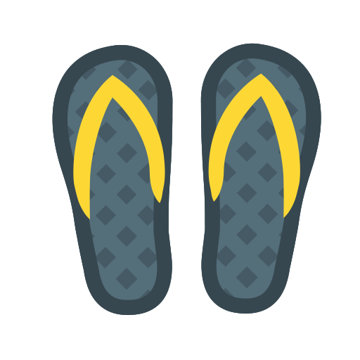Flip Flops svg vector icon
