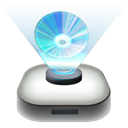 blueray, drive icon