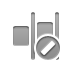 distribute,horizontal,right,cancel icon
