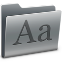 font,folder icon