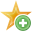 add, star icon