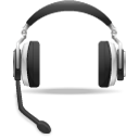 headset, support, voice icon