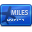mileage,credit card icon