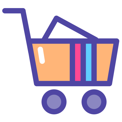 Supermarket svg vector icon