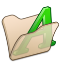 beige, folder, font icon