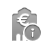 bank,euro,info icon