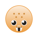 cute, go, monster, paras, pokemon svg vector icon