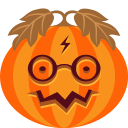 creepy, halloween, jack-o-lantern, monster, potter, pumpkin, spooky icon