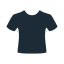 accesories, clothes, clothing, fabric, short, sleevs, t-shirt svg vector icon