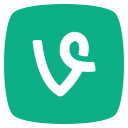media, social, vine svg vector icon
