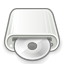 gnome,drive,optical icon