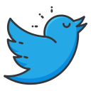 communication, media, network, social, twitter svg vector icon