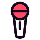 mic, music, sing, sound, voice svg vector icon