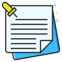 employee, job, notes, seeker, unemployee, work svg vector icon