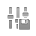 audio,equalizer,diskette icon