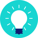 bulb, creative, hint, idea, lamp, light, tip svg vector icon
