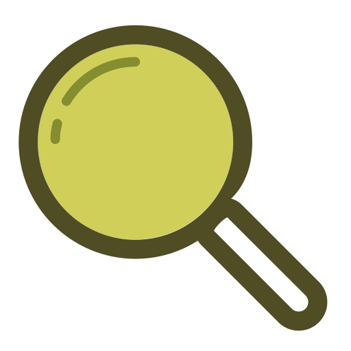 Magnifier svg vector icon