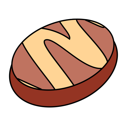 Bread svg vector icon